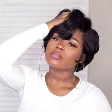 Pixie Cut Wig Lace Front Human Hair Wigs Pre Plucked Hairline Bleached Knot