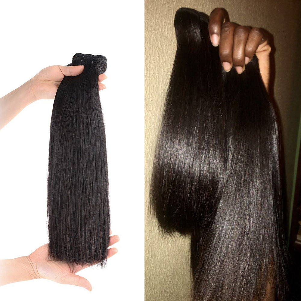 Super Double Drawn Bone Straight Hair Weaves