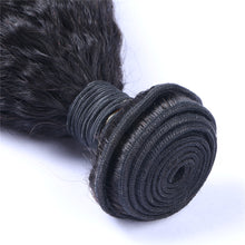 Kinky Straight Human Virgin Hair Weaves