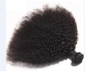 Afro Kinky Curly Human Virgin Hair Weaves