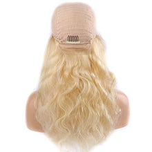 613# Blonde Body Wave 4x4 Lace Closure Wigs Human Hair Wigs