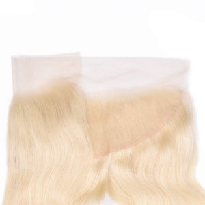 613# Blonde 13x4 Lace Frontals Body Wave Human Hair Lace Frontals