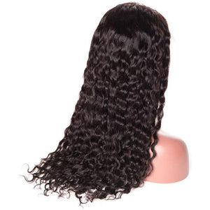 Water Wave 13x4 Lace Frontal Wigs Human Hair Wigs