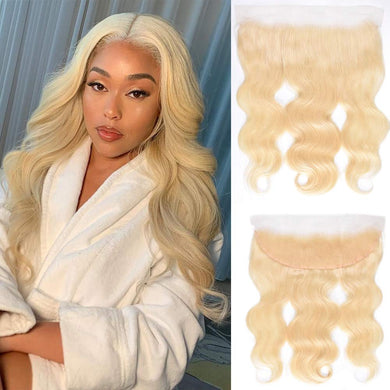 613# Blonde 13x4 Lace Frontals Body Wave Human Hair Lace Frontals