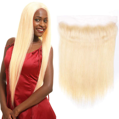 613# Blonde Straight 13x4 Lace Frontals Human Hair Lace Frontals