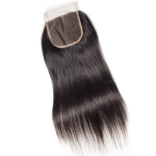 5x5 Straight Human Hair Top Lace Closure With Baby Hair