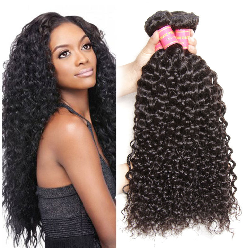 Jerry Curly Human Virgin Hair Weaves