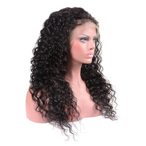 Water Wave 13x4 Lace Frontal Wigs Human Hair Wigs