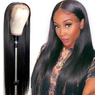Straight 13x4 Lace Frontal Wigs Human Hair Wigs