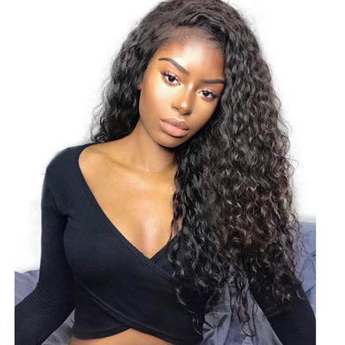 Jerry Curly 13x4 Lace Frontal Wigs Human Hair Wigs