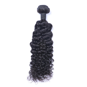 Jerry Curly Human Virgin Hair Weaves