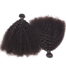 Afro Kinky Curly Human Virgin Hair Weaves