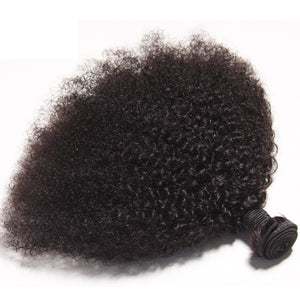 Afro Kinky Curly Human Virgin Hair Weaves