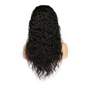 Water Wave 13x4 Lace Frontal Wigs Human Hair Wigs